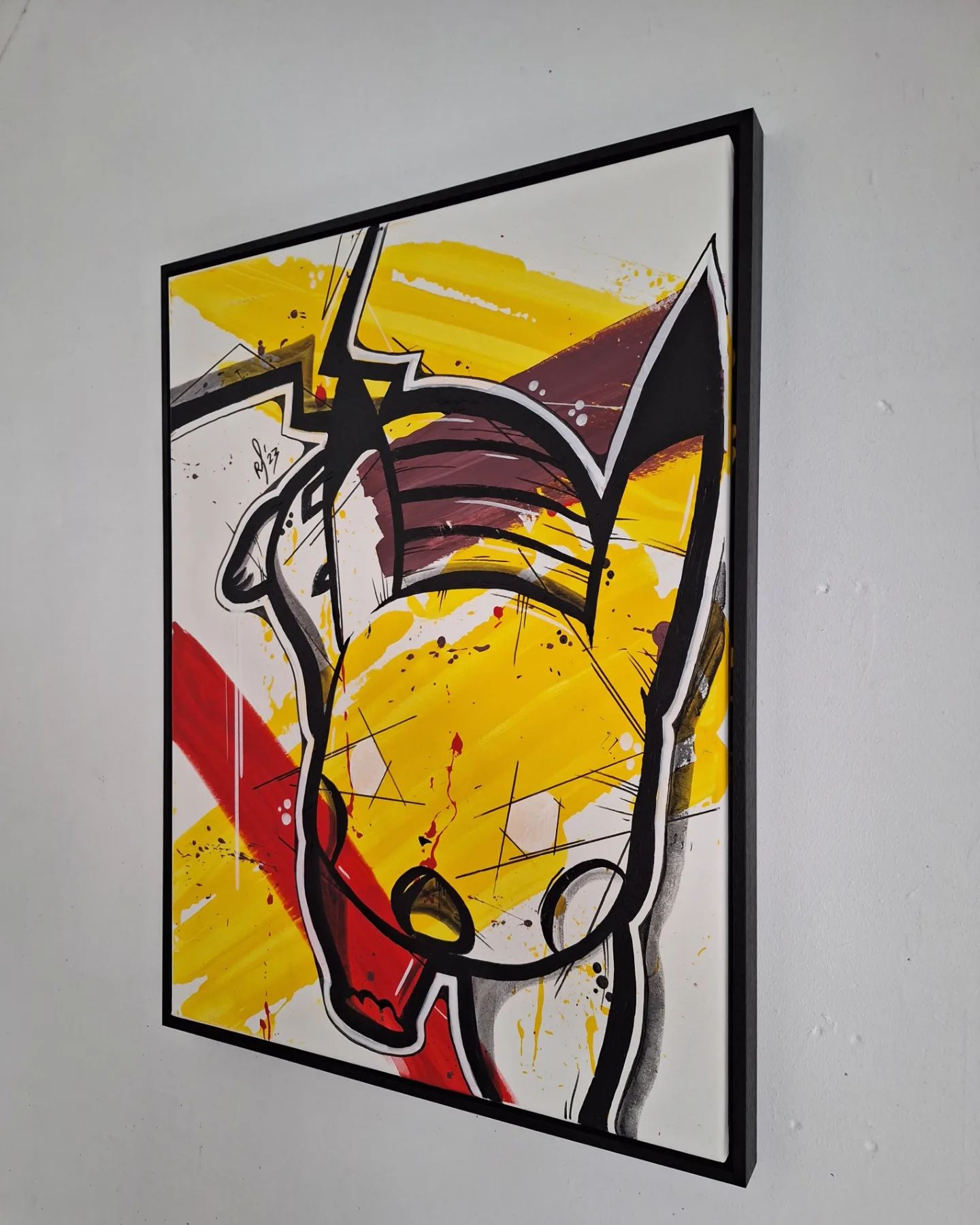 Pikachu the Yellow Mouse by Remco Schakelaar by Remco Schakelaar - Signature Fine Art