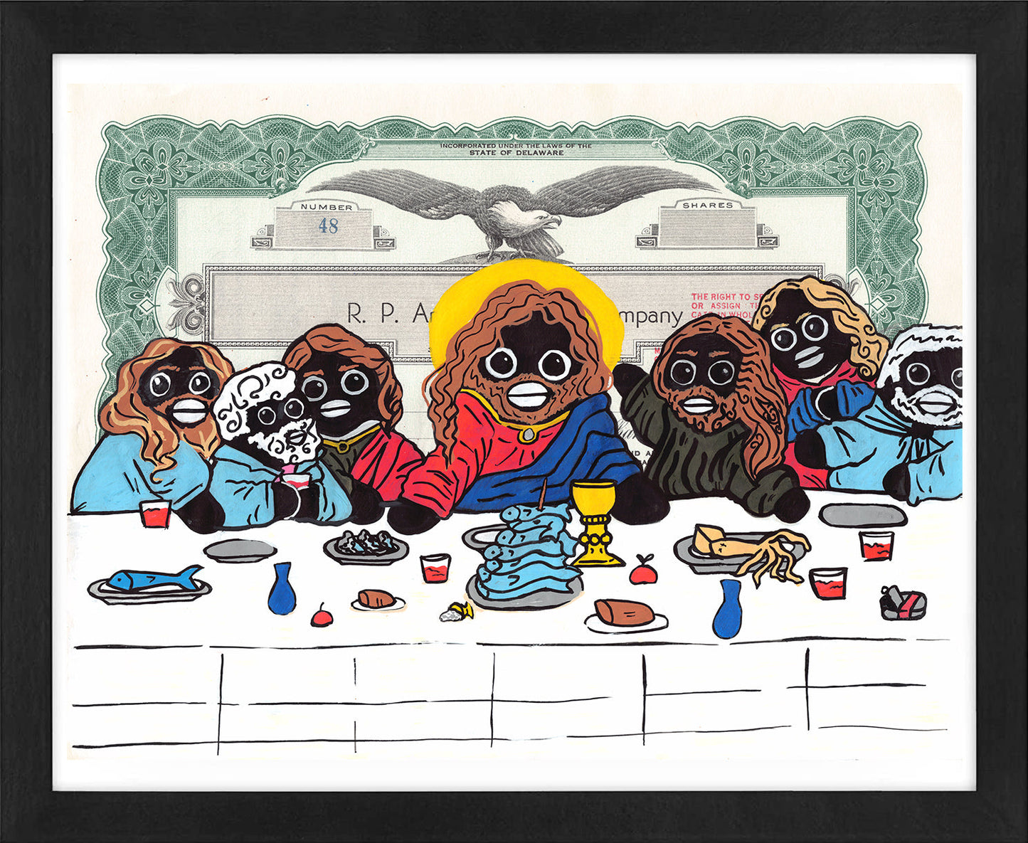 Last supper by Penguino Penguino